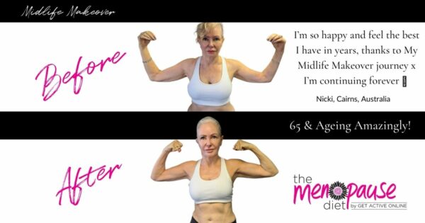 Nicki Belle results with The Menopause Diet