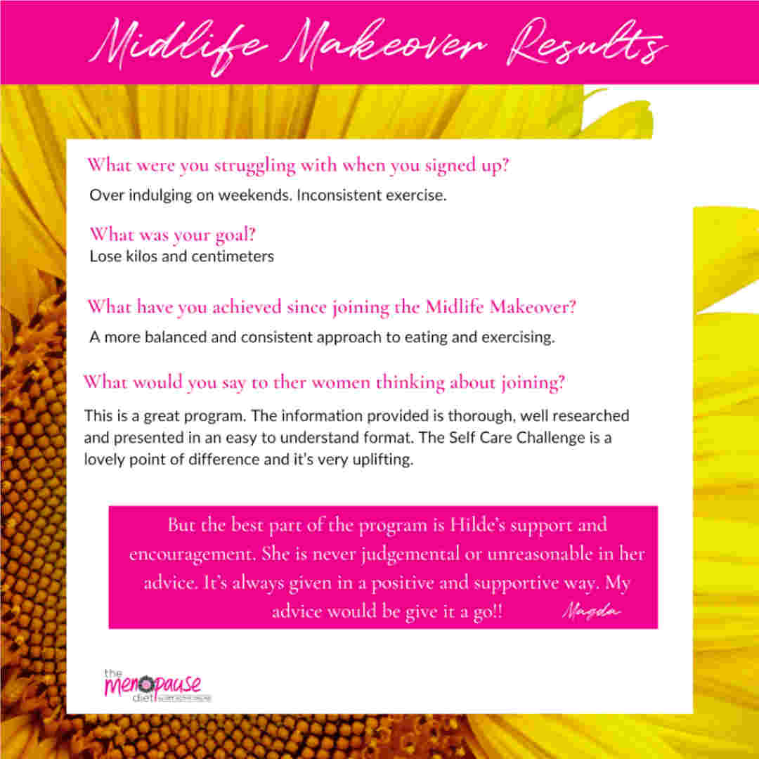 Client testimonial by Magda